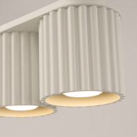 Sollux SL.1790 Deckenleuchte AURA 2 beige GU10 4