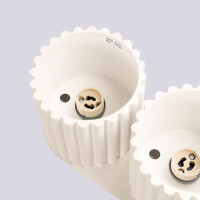 Sollux SL.1790 Deckenleuchte AURA 2 beige GU10 5