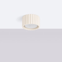 Sollux SL.1792 Deckenleuchte AURA 1 beige Gx53 2