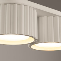 Sollux SL.1793 Deckenleuchte AURA 2 beige Gx53 4