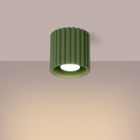 Sollux SL.1794 Deckenleuchte AURA 1 olivgrün GU10 3