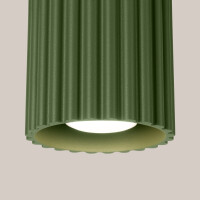 Sollux SL.1794 Deckenleuchte AURA 1 olivgrün GU10 4