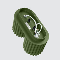 Sollux SL.1795 Deckenleuchte AURA 2 olivgrün GU10 5