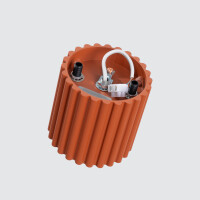 Sollux SL.1799 Deckenleuchte AURA 1 roter Ocker GU10 6