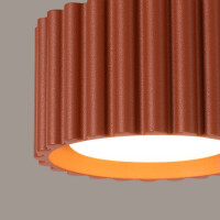 Sollux SL.1802 Deckenleuchte AURA 1 roter Ocker Gx53 4