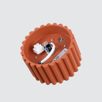 Sollux SL.1802 Deckenleuchte AURA 1 roter Ocker Gx53 6