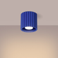 Sollux SL.1809 Deckenleuchte AURA 1 ultramarin GU10 3