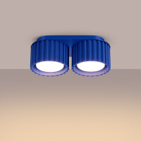 Sollux SL.1813 Deckenleuchte AURA 2 ultramarin Gx53 3