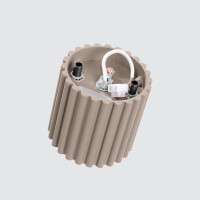 Sollux SL.1814 Deckenleuchte AURA 1 taupe GU10 6