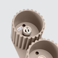 Sollux SL.1815 Deckenleuchte AURA 2 taupe GU10 6