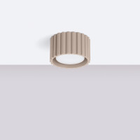 Sollux SL.1817 Deckenleuchte AURA 1 taupe Gx53 2