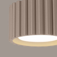 Sollux SL.1817 Deckenleuchte AURA 1 taupe Gx53 4