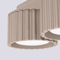 Sollux SL.1818 Deckenleuchte AURA 2 taupe Gx53 4