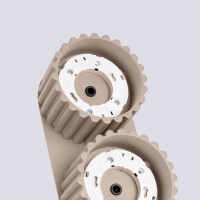 Sollux SL.1818 Deckenleuchte AURA 2 taupe Gx53 5