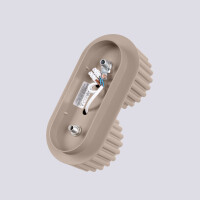 Sollux SL.1818 Deckenleuchte AURA 2 taupe Gx53 6