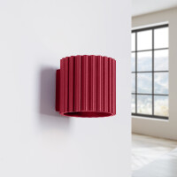 Sollux SL.1821 Wandleuchte AURA burgunderrot G9 2
