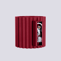 Sollux SL.1821 Wandleuchte AURA burgunderrot G9 8