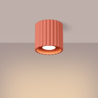 Sollux SL.1824 Deckenleuchte AURA 1 apricot GU10 3