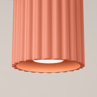 Sollux SL.1824 Deckenleuchte AURA 1 apricot GU10 4