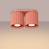 Sollux SL.1825 Deckenleuchte AURA 2 apricot GU10 3
