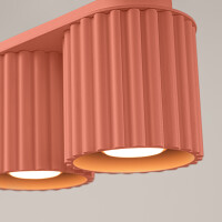 Sollux SL.1825 Deckenleuchte AURA 2 apricot GU10 4