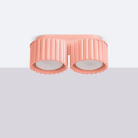 Sollux SL.1828 Deckenleuchte AURA 2 apricot Gx53 2