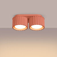 Sollux SL.1828 Deckenleuchte AURA 2 apricot Gx53 3