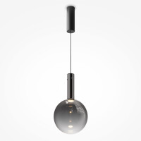 B_WARE Pendelleuchte Nebula Metall Schwarz MOD182PL-L6B3K mi
