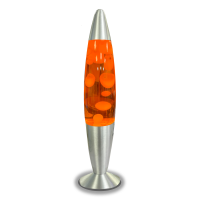 LED Lavalampe Orange 40 cm 1