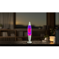 LED Lavalampe Rosa 40 cm 2