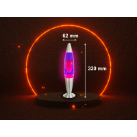 LED Lavalampe Rosa 40 cm 6