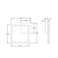 Fabas Luce Bard Wandleuchte 3394-21-361-01 Corten IP20 2