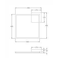 Fabas Luce Bard Deckenleuchte 3394-61-101-01 Schwarz IP20 2