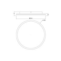 Fabas Luce Isy Deckenleuchte 3788-64-102 Weiß IP20 2