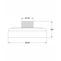 Fabas Luce Lunar Deckenleuchte 3800-65-102 Weiß IP20 2