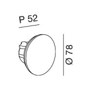 Fabas Luce Glint Stufenbeleuchtung 6571-02-254 Weiß IP