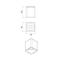 Fabas Luce Coiba Deckenleuchte 6582-02-754 Weiß IP40 2