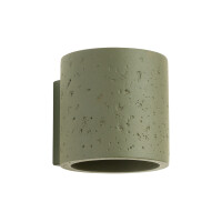 Sollux Wandleuchte ORBIS beton olivgr&uu gallery