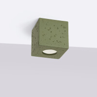 Sollux Plafond QUAD beton olivgrün SL.1845 2