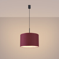 Sollux Pendelleuchte NEVIA burgunderrot SL.1852 4
