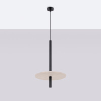 Sollux Pendelleuchte FELTRO 1 schwarz/beige SL.1879 3