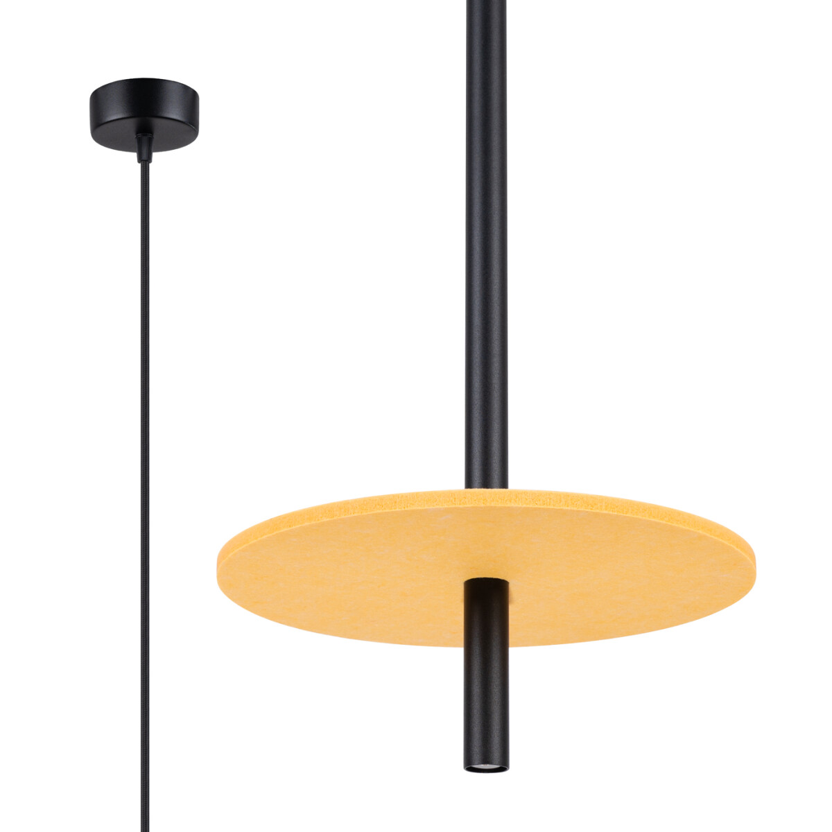 5907073077722 - Pendelleuchte FELTRO 1 schwarz gelb SL1880