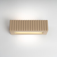 Sollux Wandleuchte Keramik RIGATA taupe SL.1887 6