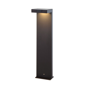 Klewe Ala Ground 650mm Akku Solarleuchte graphitgrau
