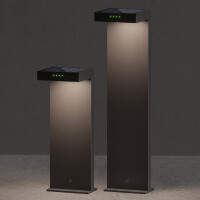 Klewe Ala Ground 650mm Akku Solarleuchte graphitgrau 3