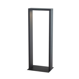 Klewe Axis Mini 650 mm Akku Solarleuchte graphitgrau