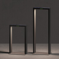 Klewe Axis Mini 650 mm Akku Solarleuchte graphitgrau 3
