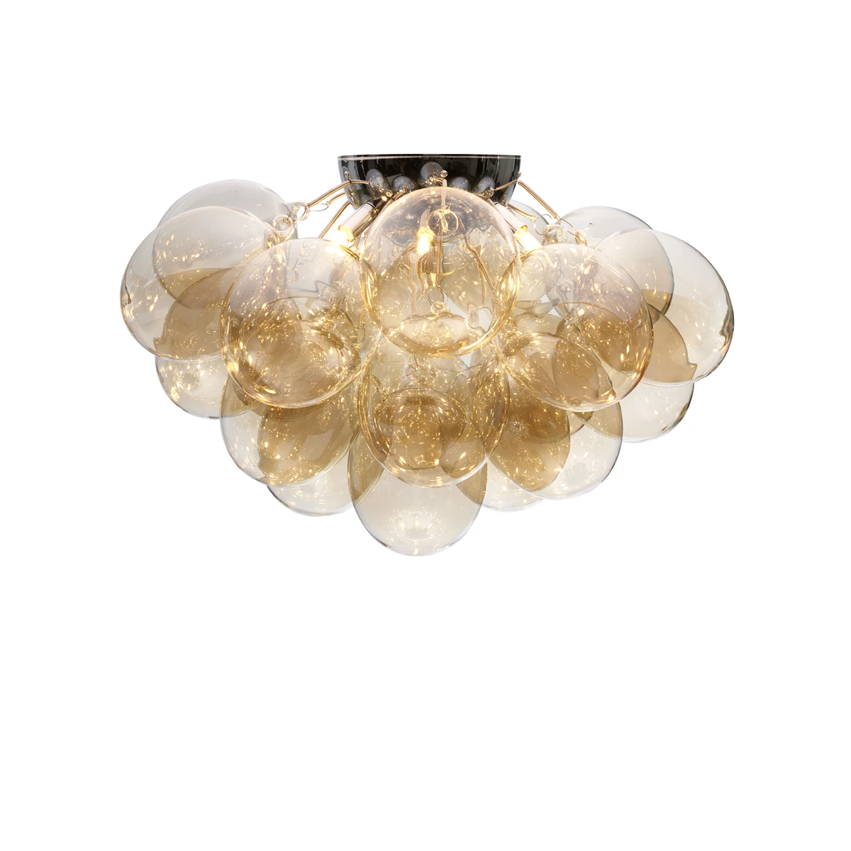 7391741013309 - Gross Deckenl Ø 70cm amber Deckenleuchte