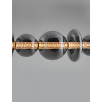 Nova Luce 9186954 NAVI Pendelleuchte Gold / Rauch 7