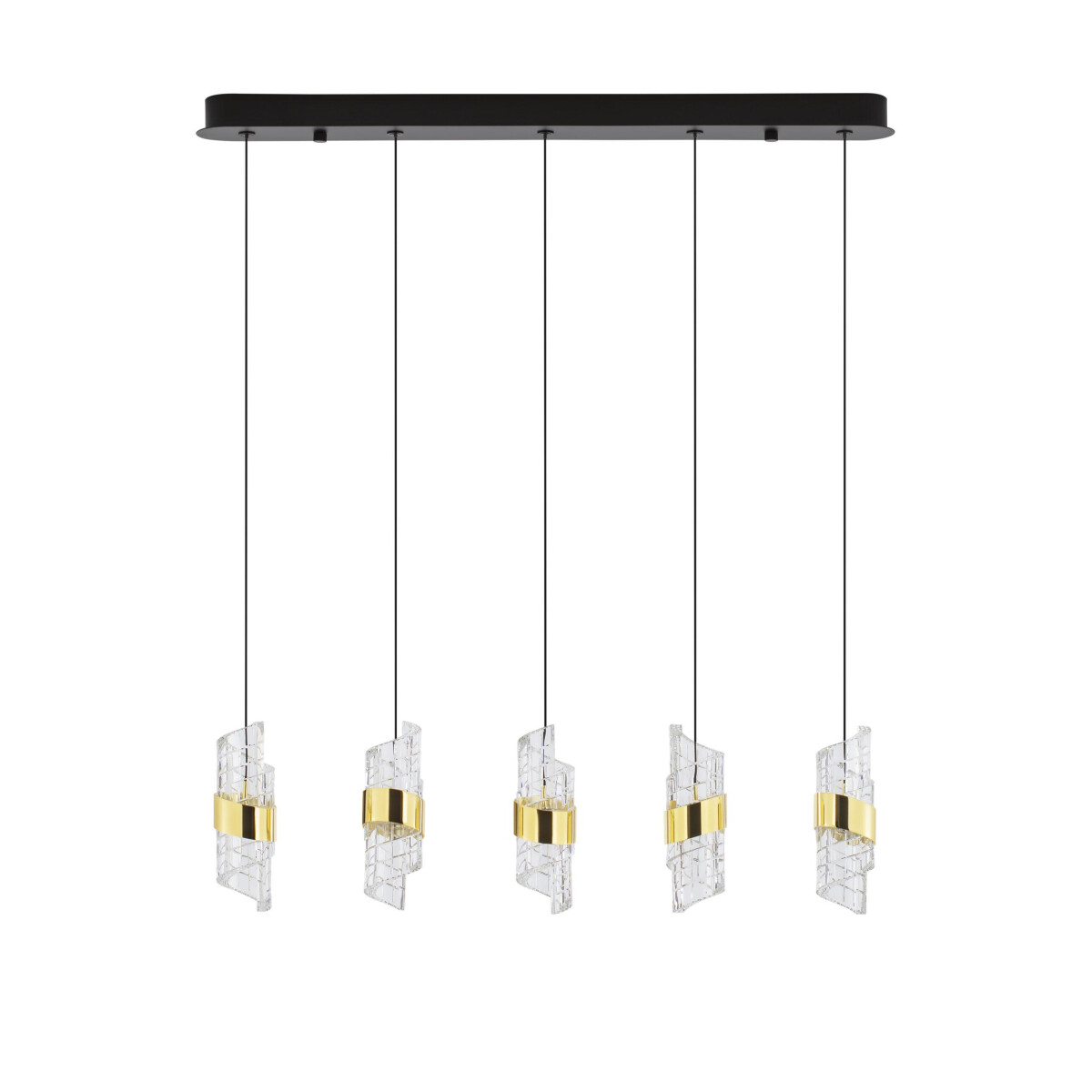 5212017452429 - 9186940 SENECA Pendelleuchte Schwarz   Gold